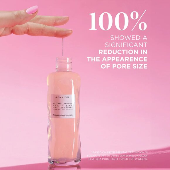Brand New Watermelon Glow PHA+BHA Pore-Tight Toner, 25ml - Picture 3 of 8